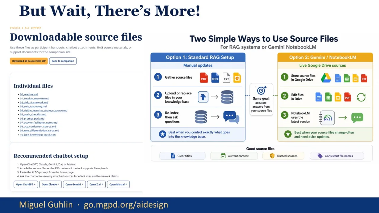 Slide 23: Downloadable Source Files