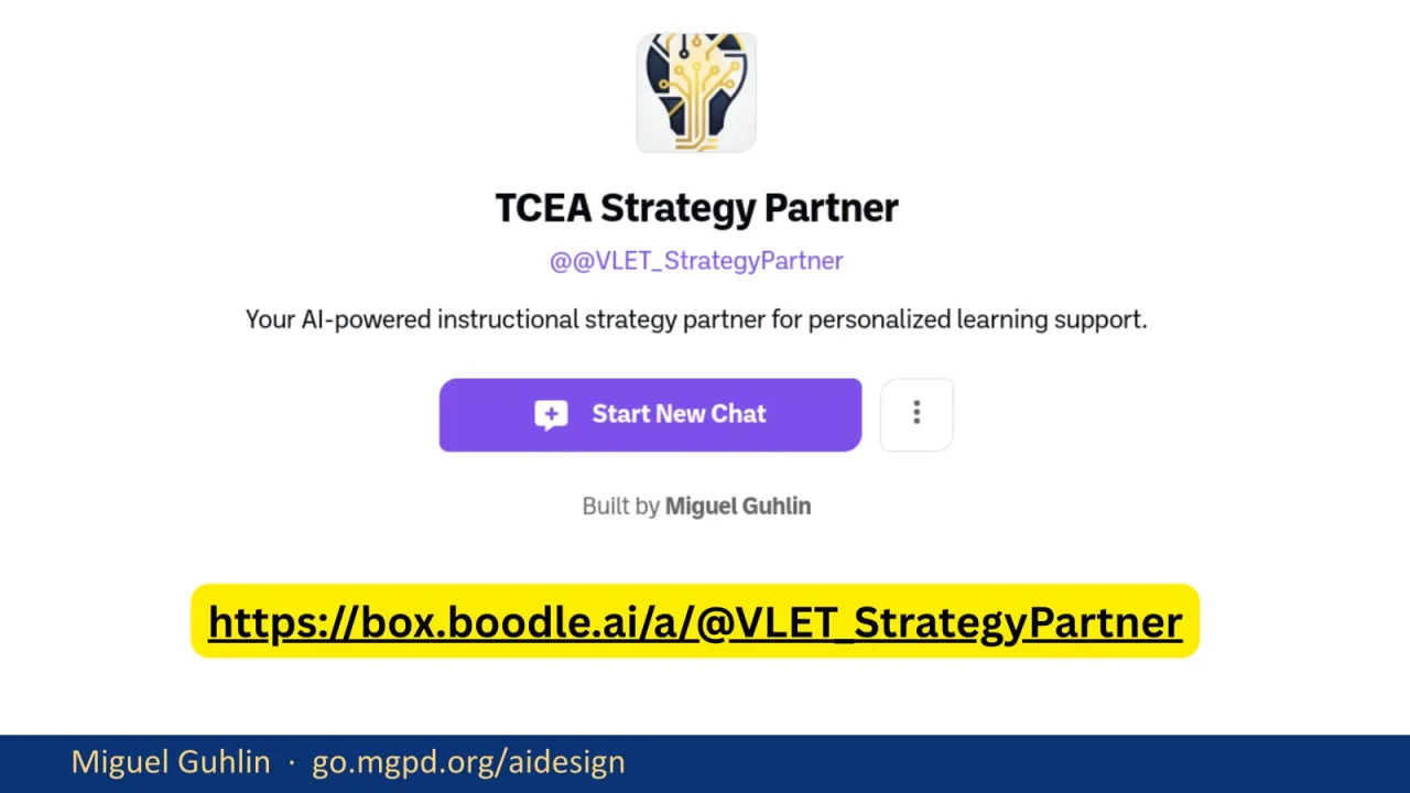 Slide 29: Strategy Partner Link Reminder